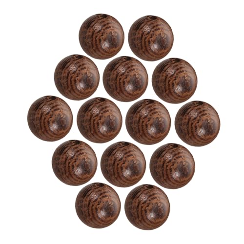 POPETPOP 60 Stück Retro-holzperlen, Diy-armbandperlen, Halskettenherstellung, Vintage-holzperlen Zum Basteln Von Schmuckzubehör POPETPOP 60 Stück Retro-holzperlen, Diy-armbandperlen, Halskettenherstellung, Vintage-holzperlen Zum Basteln Von Schmuckzubehör von POPETPOP