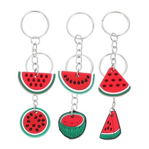 POPETPOP 6Stücke Wassermelonen Schlüsselanhänger Charm Niedlicher Anhänger Zum Aufhängen Cartoon Schlüsselanhänger Für Taschen Schlüssel Dekoration Perfektes POPETPOP 6Stücke Wassermelonen Schlüsselanhänger Charm Niedlicher Anhänger Zum Aufhängen Cartoon Schlüsselanhänger Für Taschen Schlüssel Dekoration Perfektes von POPETPOP