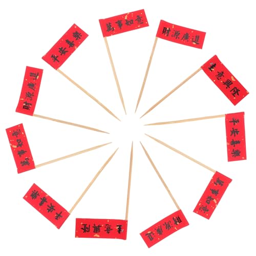 POPETPOP 72 Stücke Kuchen Einsatz Chinesischen Cupcake Chinesische Glück Tür Hängen Anhänger Bambus Rot POPETPOP 72 Stücke Kuchen Einsatz Chinesischen Cupcake Chinesische Glück Tür Hängen Anhänger Bambus Rot von POPETPOP