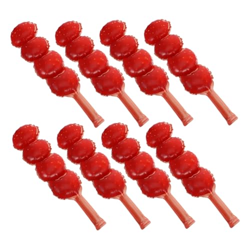 POPETPOP 8 Stück Ballon-Requisiten Kandierte Hagebutten-Themenpartydekorationen Kandiertes Haws-Snack-Partyzubehör kandierte Haws-Luftballons als Dekoration Sport POPETPOP 8 Stück Ballon-Requisiten Kandierte Hagebutten-Themenpartydekorationen Kandiertes Haws-Snack-Partyzubehör kandierte Haws-Luftballons als Dekoration Sport von POPETPOP