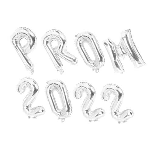 POPETPOP 8stücke Graduation Party Balloons Teiliges Dekorationsset Aluminiumfolie Für Abschlussfeier Leicht Und Für Und Fensterdekoration POPETPOP 8stücke Graduation Party Balloons Teiliges Dekorationsset Aluminiumfolie Für Abschlussfeier Leicht Und Für Und Fensterdekoration von POPETPOP
