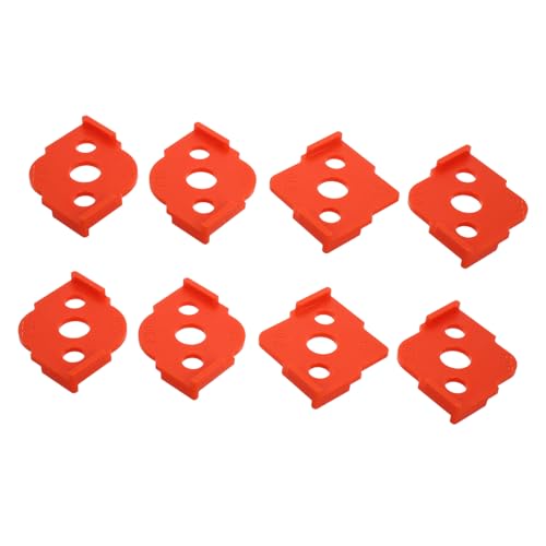 POPETPOP 8 Stück Fräser-vorlagen, Holzbearbeitungslehre, Abgerundete Ecken, Positionierungs-fräsführung, Halbrunder Radius, Fräser-vorlagen POPETPOP 8 Stück Fräser-vorlagen, Holzbearbeitungslehre, Abgerundete Ecken, Positionierungs-fräsführung, Halbrunder Radius, Fräser-vorlagen von POPETPOP