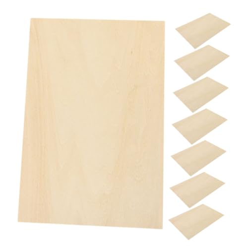 POPETPOP 8 Stück Leere Holzstücke Zum Gravieren, Unfertige Holzplatten, Bastelholzplatten Für Brandmalerei, Skizzieren, Diy-kunstprojekte, 1,5 Mm POPETPOP 8 Stück Leere Holzstücke Zum Gravieren, Unfertige Holzplatten, Bastelholzplatten Für Brandmalerei, Skizzieren, Diy-kunstprojekte, 1,5 Mm von POPETPOP