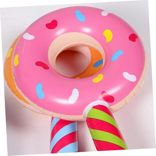 POPETPOP 8 Stück Teiliges Aufblasbares Donut und Lutschstangen aus Robustem PVC Bunte Cartoon Partydekoration für Kindergeburtstag Vielseitig Einsetzbar für Geburtstagsfeiern Karneval und POPETPOP 8 Stück Teiliges Aufblasbares Donut und Lutschstangen aus Robustem PVC Bunte Cartoon Partydekoration für Kindergeburtstag Vielseitig Einsetzbar für Geburtstagsfeiern Karneval und von POPETPOP