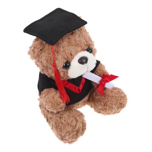 POPETPOP Abschlussbär-puppe, Plüschbär-ornament, Klasse 2025, Abschlussfeier, Zubehör Für Abschlussfeier, Andenken POPETPOP Abschlussbär-puppe, Plüschbär-ornament, Klasse 2025, Abschlussfeier, Zubehör Für Abschlussfeier, Andenken von POPETPOP