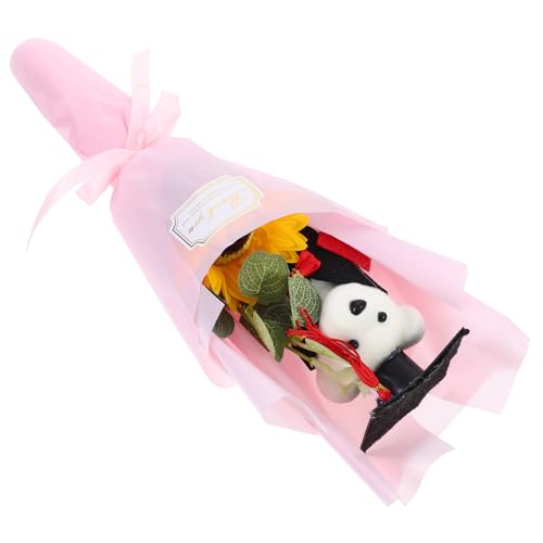 POPETPOP Abschlusssaison -simulationsstrauß Plüsch Blumenstrauß Plüschtierstrauß Gefüllter Blumenstrauß Bärenpuppenstrauß Plüsch-festblumenstrauß Abschlussblumenstrauß Stoff Rosa POPETPOP Abschlusssaison -simulationsstrauß Plüsch Blumenstrauß Plüschtierstrauß Gefüllter Blumenstrauß Bärenpuppenstrauß Plüsch-festblumenstrauß Abschlussblumenstrauß Stoff Rosa von POPETPOP