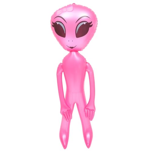 POPETPOP Aufblasbarer Jumbo Partyballon Großes PVC Cartoon Partydekor Luftballon für Halloween Kindergeburtstag Rosa Schleifenform POPETPOP Aufblasbarer Jumbo Partyballon Großes PVC Cartoon Partydekor Luftballon für Halloween Kindergeburtstag Rosa Schleifenform von POPETPOP