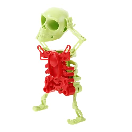 POPETPOP Aufziehbares Tanzendes Skelett Halloween Party Mitgebsel Lustiges Desktop für Jungen Mädchen POPETPOP Aufziehbares Tanzendes Skelett Halloween Party Mitgebsel Lustiges Desktop für Jungen Mädchen von POPETPOP