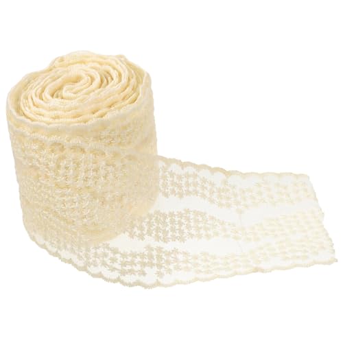 POPETPOP DIY Spitzenband mit Eleganter Stickerei Hochwertiges Spitzenband für Bekleidung Handgefertigte Verzierung Einfach zu Schneiden Nähen für Bastel und Dekorationsprojekte POPETPOP DIY Spitzenband mit Eleganter Stickerei Hochwertiges Spitzenband für Bekleidung Handgefertigte Verzierung Einfach zu Schneiden Nähen für Bastel und Dekorationsprojekte von POPETPOP