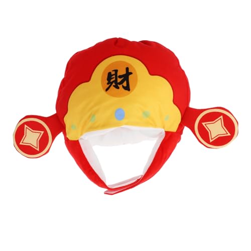 POPETPOP Des Vermögens Stirnbandhut Frühlingsfest Hut Neujahrsfeier Hut Chinesischer Cosplay-hut Partyhut Für Das Neue Jahr Bühnenleistung Requisiten Für Das Frühlingsfest Pp Baumwolle POPETPOP Des Vermögens Stirnbandhut Frühlingsfest Hut Neujahrsfeier Hut Chinesischer Cosplay-hut Partyhut Für Das Neue Jahr Bühnenleistung Requisiten Für Das Frühlingsfest Pp Baumwolle von POPETPOP