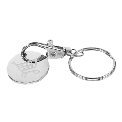 POPETPOP Einkaufswagenchip Schlüsselanhänger Unisex Einkaufswagen Token Anhänger Für Lebensmittelkäufe Praktischer Und Stilvoller Einkaufswagenchip Halter POPETPOP Einkaufswagenchip Schlüsselanhänger Unisex Einkaufswagen Token Anhänger Für Lebensmittelkäufe Praktischer Und Stilvoller Einkaufswagenchip Halter von POPETPOP