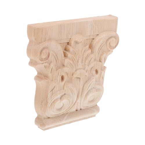 POPETPOP Europäischer Stil Holz Corbel Eckornament Geschnitzt Leichte Widerstandsfähige Wanddekoration für Innen und Außenbereich Einfache Montage Vielseitig Bemalbar Klassisches Design POPETPOP Europäischer Stil Holz Corbel Eckornament Geschnitzt Leichte Widerstandsfähige Wanddekoration für Innen und Außenbereich Einfache Montage Vielseitig Bemalbar Klassisches Design von POPETPOP