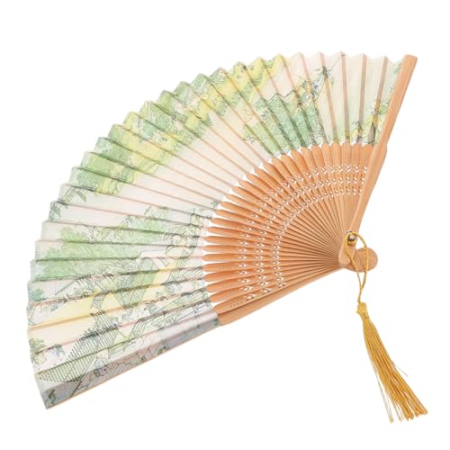 POPETPOP Faltbare Handfächer: Chinesische Handfächer Mit Quasten Im Vintage-stil, Foto-requisite, Kostümzubehör Für Frauen, Tanzmusik, Festival-party-dekorationen POPETPOP Faltbare Handfächer: Chinesische Handfächer Mit Quasten Im Vintage-stil, Foto-requisite, Kostümzubehör Für Frauen, Tanzmusik, Festival-party-dekorationen von POPETPOP