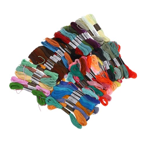 POPETPOP Farben Stickgarn Set Fadebeständiges Verschleißfestes Sticktwist für Kreuzstich DIY Handwerk Armband Einfach zu Verwenden Geeignet für Anfänger und Profis POPETPOP Farben Stickgarn Set Fadebeständiges Verschleißfestes Sticktwist für Kreuzstich DIY Handwerk Armband Einfach zu Verwenden Geeignet für Anfänger und Profis von POPETPOP