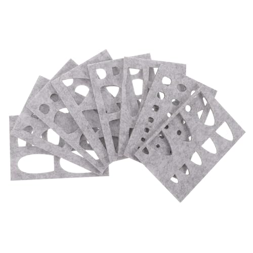 POPETPOP Filz Bastelset Teiliges DIY Nadelfilz Applikation Schablonen Set mit Tieraugen Ohren Nasen Formen für Trockenfilzen Handwerk Kreativ Dekoration Filzvorlagen POPETPOP Filz Bastelset Teiliges DIY Nadelfilz Applikation Schablonen Set mit Tieraugen Ohren Nasen Formen für Trockenfilzen Handwerk Kreativ Dekoration Filzvorlagen von POPETPOP
