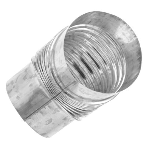 POPETPOP Galvanisierter Ofenrohr Bogen aus Stahl Verstellbarer Kamin und Abluftrohr Adapter Korrosionsbeständig Langlebig Geeignet für Runde und Ovale Lüftungsschläuche POPETPOP Galvanisierter Ofenrohr Bogen aus Stahl Verstellbarer Kamin und Abluftrohr Adapter Korrosionsbeständig Langlebig Geeignet für Runde und Ovale Lüftungsschläuche von POPETPOP