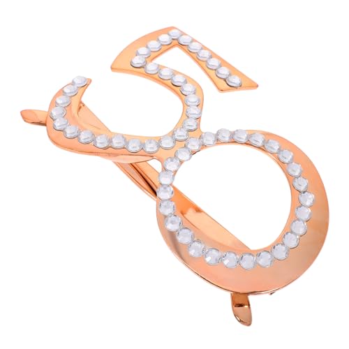 POPETPOP Geburtstag Partybrille Damen Herren Digital Design Roségold Leicht Fotorequisit Dekoratives Accessoire für Geburtstagsfeier Spaßelement POPETPOP Geburtstag Partybrille Damen Herren Digital Design Roségold Leicht Fotorequisit Dekoratives Accessoire für Geburtstagsfeier Spaßelement von POPETPOP