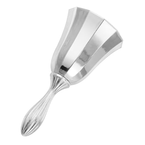 POPETPOP Gerichtsglocke europäischer Stil Restaurant-Handglocke dekorative Stabglocke Handrufglocke dekorative Ladenbesitzerglocke Glockenanhänger Zinklegierung Silver POPETPOP Gerichtsglocke europäischer Stil Restaurant-Handglocke dekorative Stabglocke Handrufglocke dekorative Ladenbesitzerglocke Glockenanhänger Zinklegierung Silver von POPETPOP