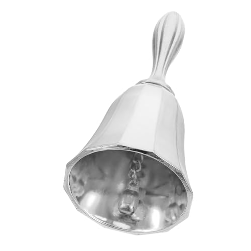 POPETPOP Gerichtsglocke europäischer Stil dekorative Ladenbesitzerglocke Restaurant Call Bell esstisch glocke Handglocken Küchenglocke Glockenanhänger Zinklegierung Silver POPETPOP Gerichtsglocke europäischer Stil dekorative Ladenbesitzerglocke Restaurant Call Bell esstisch glocke Handglocken Küchenglocke Glockenanhänger Zinklegierung Silver von POPETPOP