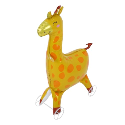 POPETPOP Giraffenballon Aufblasbare Giraffe Ballons Mit Giraffen Geburtstag Luftballons Giraffen-geburtstagsdekorationen Ballon Tierballons Aluminiumfolie Yellow POPETPOP Giraffenballon Aufblasbare Giraffe Ballons Mit Giraffen Geburtstag Luftballons Giraffen-geburtstagsdekorationen Ballon Tierballons Aluminiumfolie Yellow von POPETPOP