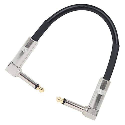 POPETPOP Gitarreneffektkabel mit Metallstecker für Musikinstrumenteneffekte Einfache Handhabung und für Musikliebhaber von POPETPOP