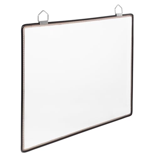 POPETPOP Hängender Dokumenten Organizer Transparente Aufbewahrungstasche für Dokumente Praktischer Wanddateihalter für Büro und Zuhause Langlebig und Platzsparend von POPETPOP