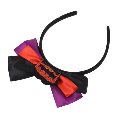 POPETPOP Halloween Bowknot Stirnband Schwarz Haarreif Leicht Bequem Für Frauen Mädchen Cosplay Party Kopfschmuck POPETPOP Halloween Bowknot Stirnband Schwarz Haarreif Leicht Bequem Für Frauen Mädchen Cosplay Party Kopfschmuck von POPETPOP