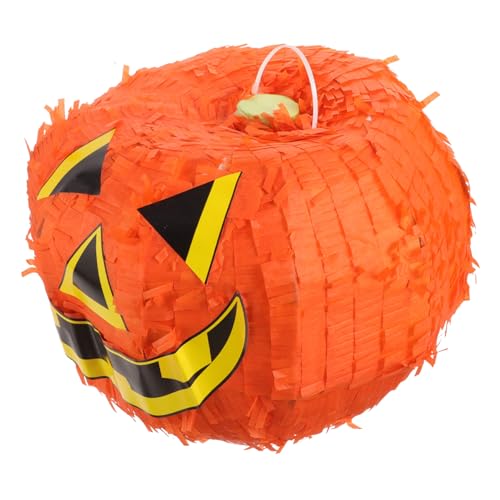 POPETPOP Halloween Kürbis Pinata aus Papier Kreative Party Dekoration Leichte Pinata Deko für Geburtstag und Halloween Feier Bunte Kürbisform für Familien und Firmenfeste POPETPOP Halloween Kürbis Pinata aus Papier Kreative Party Dekoration Leichte Pinata Deko für Geburtstag und Halloween Feier Bunte Kürbisform für Familien und Firmenfeste von POPETPOP