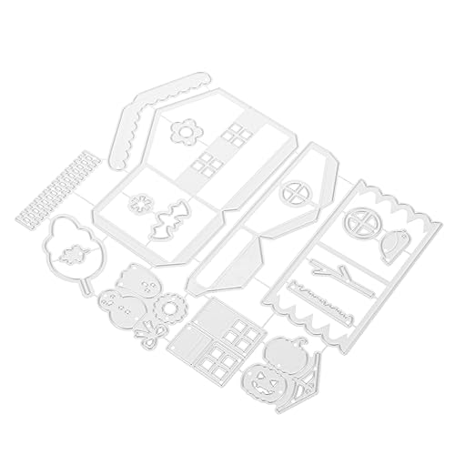 POPETPOP Halloween Stanzform für DIY Metall Stanzschablone für Bastelprojekte Dekorative Prägeschablone für Karten und Scrapbooking Langlebig und Wiederverwendbar POPETPOP Halloween Stanzform für DIY Metall Stanzschablone für Bastelprojekte Dekorative Prägeschablone für Karten und Scrapbooking Langlebig und Wiederverwendbar von POPETPOP