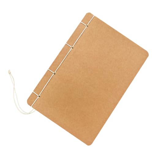 POPETPOP Handgemachtes Notizbuch Retro Kraftpapier Blanko Blätter DIY Skizzenbuch Weißes Holzfreies Papier für Tagebuch Reise Journal Schule Büro POPETPOP Handgemachtes Notizbuch Retro Kraftpapier Blanko Blätter DIY Skizzenbuch Weißes Holzfreies Papier für Tagebuch Reise Journal Schule Büro von POPETPOP