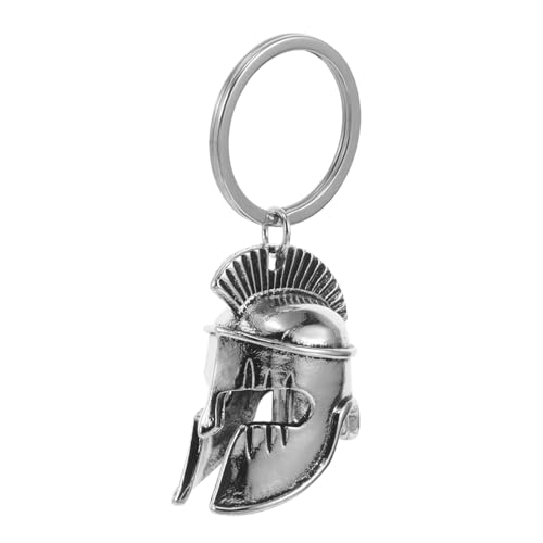 POPETPOP Helm Schlüssel Anhänger Rucksack-charm- Helmverzierung Retro-schlüsselanhänger Für Damen Schlüsselbunddekoration Helm Schlüsselanhänger Schlüsselbundanhänger Legierung Silver POPETPOP Helm Schlüssel Anhänger Rucksack-charm- Helmverzierung Retro-schlüsselanhänger Für Damen Schlüsselbunddekoration Helm Schlüsselanhänger Schlüsselbundanhänger Legierung Silver von POPETPOP