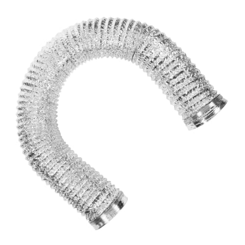 POPETPOP Hochtemperatur Aluminiumfolie Luftkanal Abluftschlauch Entlüftungsrohr Küchenkanalschlauch Luftkanal Entlüftungsschlauch Kanalrohr Für Dunstabzugshaube Luftkanalbaugruppe von POPETPOP