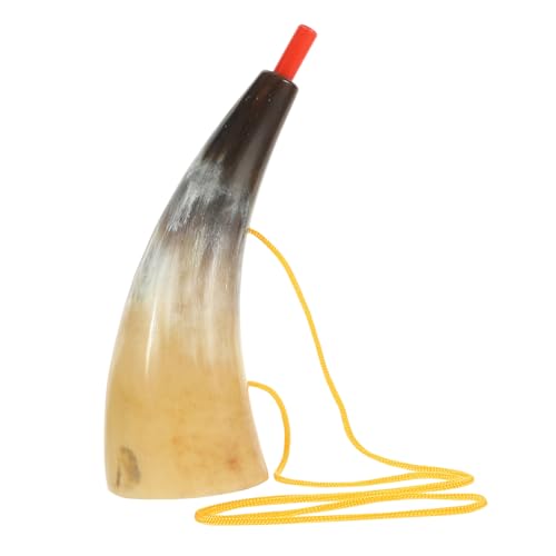 POPETPOP Horn Requisite aus Ochsenhorn für Halloween Piraten Cosplay Robust und Wiederverwendbar Perfektes Zubehör für Mottopartys und Maskeraden POPETPOP Horn Requisite aus Ochsenhorn für Halloween Piraten Cosplay Robust und Wiederverwendbar Perfektes Zubehör für Mottopartys und Maskeraden von POPETPOP