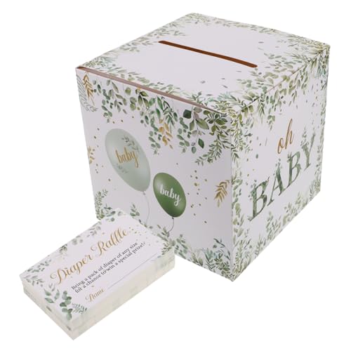 POPETPOP Kasten Lotteriespielset Babyparty-karten Babypartytischdekorationen Tombolaboxen Für Tickets Lose Für Die Windelverlosung Babypartyboxen Windel-gewinnkarten Babyparty-spiel Papier POPETPOP Kasten Lotteriespielset Babyparty-karten Babypartytischdekorationen Tombolaboxen Für Tickets Lose Für Die Windelverlosung Babypartyboxen Windel-gewinnkarten Babyparty-spiel Papier von POPETPOP