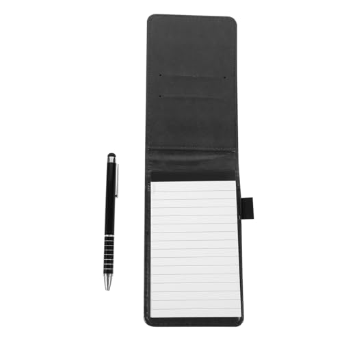 POPETPOP Kleines Notizbuch mit Pu Praktischer Schreibblock für Arbeit und Studium Tragbarer Taschen notizblock mit Linierten Blättern für To do listen Tagebücher und Besprechungsnotizen von POPETPOP