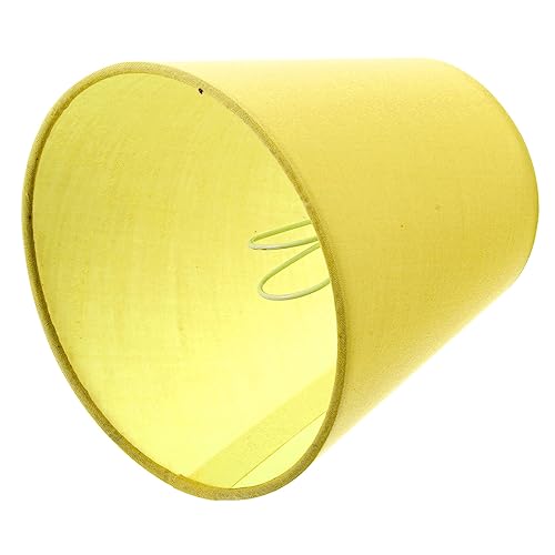 POPETPOP Lampenschirm Aus Stoff Lampenschirm Aus Rattan Kleiner Clip-lampenschirm Abdeckung Gelbe Lampenschirme Weißer Lampenschirm Gelber Heller Schatten Pendelleuchten Yellow Eisen POPETPOP Lampenschirm Aus Stoff Lampenschirm Aus Rattan Kleiner Clip-lampenschirm Abdeckung Gelbe Lampenschirme Weißer Lampenschirm Gelber Heller Schatten Pendelleuchten Yellow Eisen von POPETPOP
