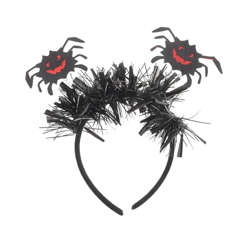 POPETPOP Leichtes Halloween Spinnen Haarreif mit Bequemes Party Haarband für Mädchen Lustiges Cosplay Accessoire für Halloween Kostüm Fotografie und Verkleidungen von POPETPOP