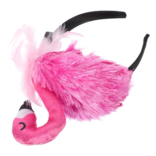 POPETPOP Leuchtender Flamingo Haarreif Leichtes Tropisches Party Accessoire Hawaiian Luau Kostüm Kopfschmuck für Geburtstag Karneval Cosplay POPETPOP Leuchtender Flamingo Haarreif Leichtes Tropisches Party Accessoire Hawaiian Luau Kostüm Kopfschmuck für Geburtstag Karneval Cosplay von POPETPOP