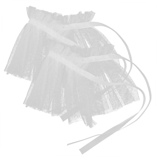 POPETPOP Mesh Ärmel Manschetten Damen Weiß Vielseitige Leichte Tüll Handgelenk für Hochzeit und Tanz Atmungsaktive Weiche Netz Stulpen für Frauen und Mädchen Moderne Armstulpen mit Spitze POPETPOP Mesh Ärmel Manschetten Damen Weiß Vielseitige Leichte Tüll Handgelenk für Hochzeit und Tanz Atmungsaktive Weiche Netz Stulpen für Frauen und Mädchen Moderne Armstulpen mit Spitze von POPETPOP