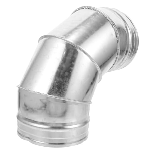 POPETPOP Metall Ofenrohr Bogen Flue Verlängerung Kaminbogen für Outdoor Belüftung Rostfrei Einfache Montage Praktisch und Stabil Geeignet für Draußen POPETPOP Metall Ofenrohr Bogen Flue Verlängerung Kaminbogen für Outdoor Belüftung Rostfrei Einfache Montage Praktisch und Stabil Geeignet für Draußen von POPETPOP