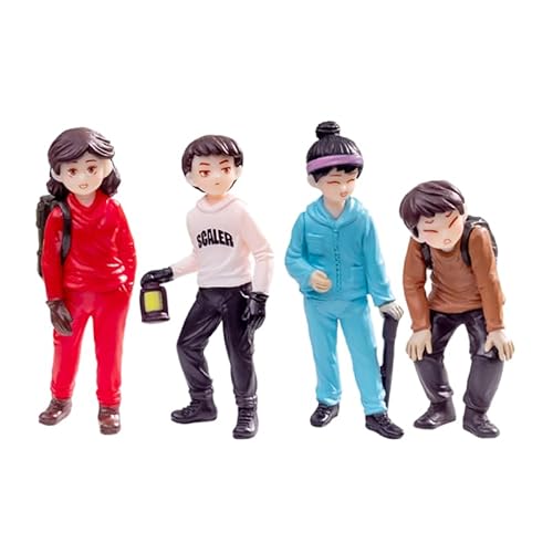 POPETPOP 4 StüCk Miniatur Kletterer Figuren: Diy Dekoration ZubehöR FüR Mikrolandschaft, Motivierende Mini Statuen FüR Schreibtisch Und Nachttisch, Bunt POPETPOP 4 StüCk Miniatur Kletterer Figuren: Diy Dekoration ZubehöR FüR Mikrolandschaft, Motivierende Mini Statuen FüR Schreibtisch Und Nachttisch, Bunt von POPETPOP