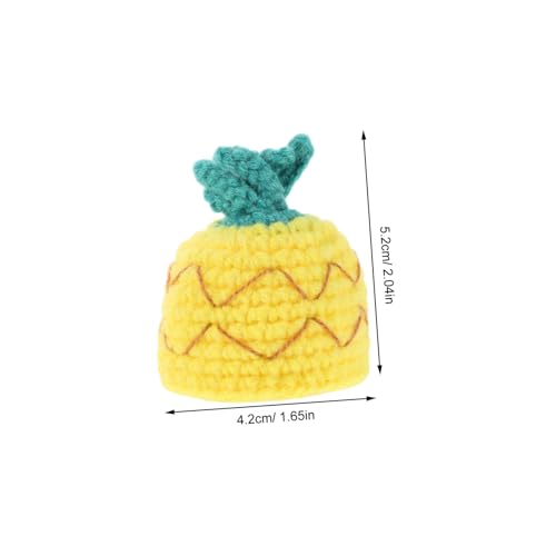 POPETPOP Niedliche Gestrickte Bananen-frischhaltemütze, Mini-obstmütze, Gestrickte Weindeckel Für Frische, Bananenmütze, Lustige Häkelmütze, Puppenmütze, Zubehör, Partydekorationen POPETPOP Niedliche Gestrickte Bananen-frischhaltemütze, Mini-obstmütze, Gestrickte Weindeckel Für Frische, Bananenmütze, Lustige Häkelmütze, Puppenmütze, Zubehör, Partydekorationen von POPETPOP