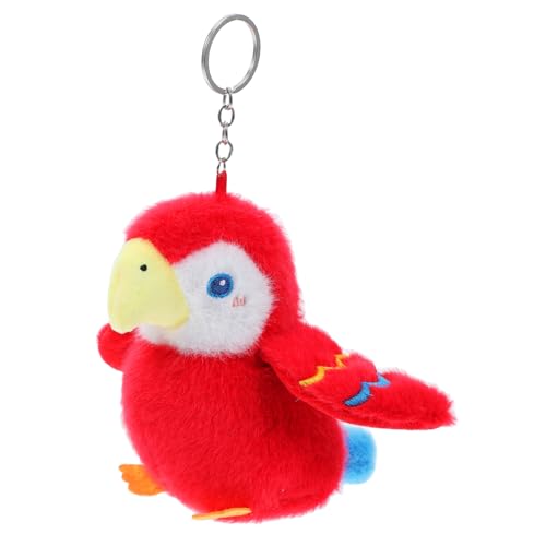 POPETPOP Papagei Schlüsselanhänger Karikatur Plüsch-papageien-schlüsselanhänger Schlüsselbund Schlüsselanhänger Mit Cartoon-papagei Vogel Schlüsselanhänger Rot Zinklegierung POPETPOP Papagei Schlüsselanhänger Karikatur Plüsch-papageien-schlüsselanhänger Schlüsselbund Schlüsselanhänger Mit Cartoon-papagei Vogel Schlüsselanhänger Rot Zinklegierung von POPETPOP