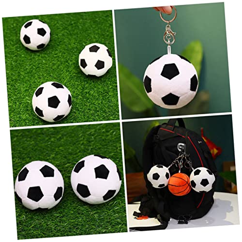 POPETPOP Plüsch Fußball Schlüsselanhänger Kuscheliger Anhänger für Tasche Jugendliche Frauen Geschenkidee Partydeko Fußballfan Zubehör POPETPOP Plüsch Fußball Schlüsselanhänger Kuscheliger Anhänger für Tasche Jugendliche Frauen Geschenkidee Partydeko Fußballfan Zubehör von POPETPOP