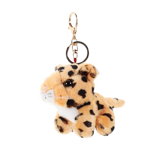 POPETPOP Plüsch Leopard Anhänger Tasche Schlüsselanhänger Kuscheltier Dekoration für Rucksack Handtasche Kindergeburtstag POPETPOP Plüsch Leopard Anhänger Tasche Schlüsselanhänger Kuscheltier Dekoration für Rucksack Handtasche Kindergeburtstag von POPETPOP