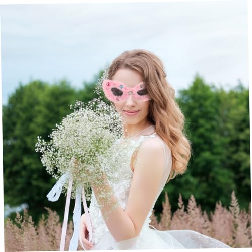 POPETPOP Plüsch Sonnenbrille Damen Flauschig Mit Strass Lustige Partybrille Kuscheliges Accessoire Für Geburtstag Hochzeit Abschlussfeier POPETPOP Plüsch Sonnenbrille Damen Flauschig Mit Strass Lustige Partybrille Kuscheliges Accessoire Für Geburtstag Hochzeit Abschlussfeier von POPETPOP