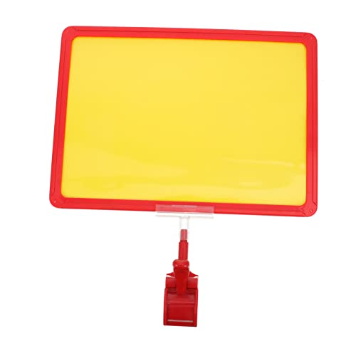 POPETPOP Preisschild Aufsteller mit Clip Abs Vielseitig Wiederverwendbar für Supermarkt Laden Warenpreis Präsentation und Werbung Einfache Handhabung und Praktische Anwendung POPETPOP Preisschild Aufsteller mit Clip Abs Vielseitig Wiederverwendbar für Supermarkt Laden Warenpreis Präsentation und Werbung Einfache Handhabung und Praktische Anwendung von POPETPOP