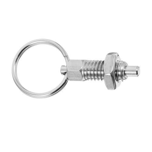 POPETPOP Robuster Federbelasteter Sicherungsstift Zugring für Nutzanhänger Anhängertorstifte Vielseitige Anwendungen im Maschinenbau POPETPOP Robuster Federbelasteter Sicherungsstift Zugring für Nutzanhänger Anhängertorstifte Vielseitige Anwendungen im Maschinenbau von POPETPOP