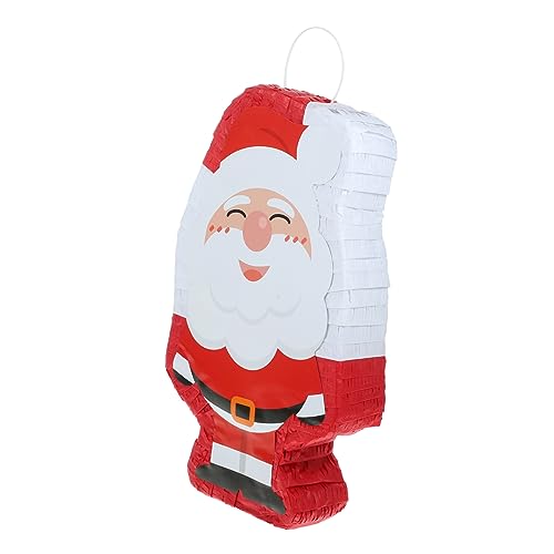 POPETPOP Santa Clause Pinata Papier Dekoration Weihnachtsdeko Partyspiel Fotorequisite Candy Gefüllt Leicht und Lustig für Weihnachtsfeier und Themenparty POPETPOP Santa Clause Pinata Papier Dekoration Weihnachtsdeko Partyspiel Fotorequisite Candy Gefüllt Leicht und Lustig für Weihnachtsfeier und Themenparty von POPETPOP