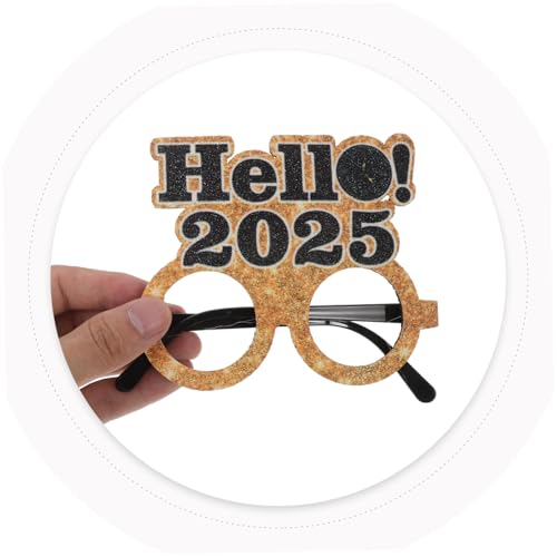 POPETPOP Schwarze Goldbrille Party Requisite für Neujahrsfeier Leichte Strapazierfähige Brille für Festliche Dekoration Komfortabel und Modisch für Junge Erwachsene POPETPOP Schwarze Goldbrille Party Requisite für Neujahrsfeier Leichte Strapazierfähige Brille für Festliche Dekoration Komfortabel und Modisch für Junge Erwachsene von POPETPOP